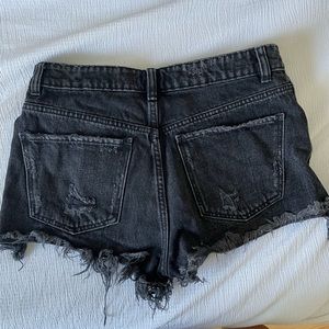 Zara denim shorts